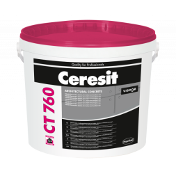 Ceresit CT 760 штукатурка з ефектом «Архітектурний бетон» 20кг