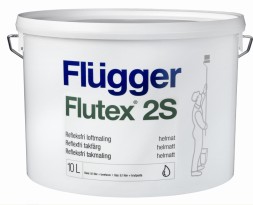 Flugger Flutex 2S латексна фарба для стелі 10л